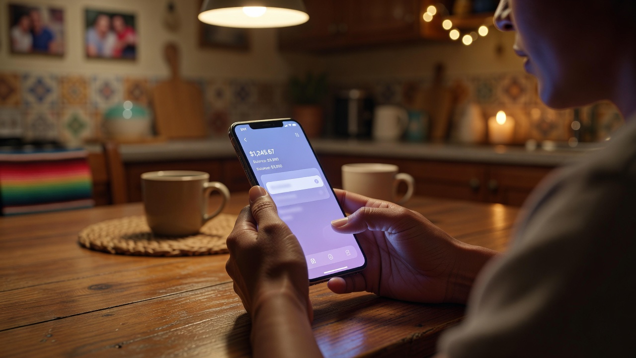 Socia revisando el saldo de su Bóveda Virtual desde el celular