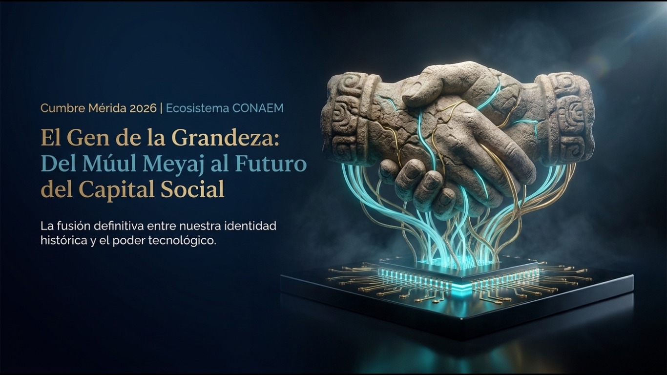 Cumbre Mérida 2026 — El Gen de la Grandeza: Del Múul Meyaj al Futuro del Capital Social